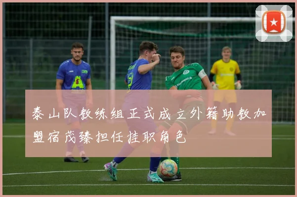 泰山队教练组正式成立外籍助教加盟宿茂臻担任挂职角色